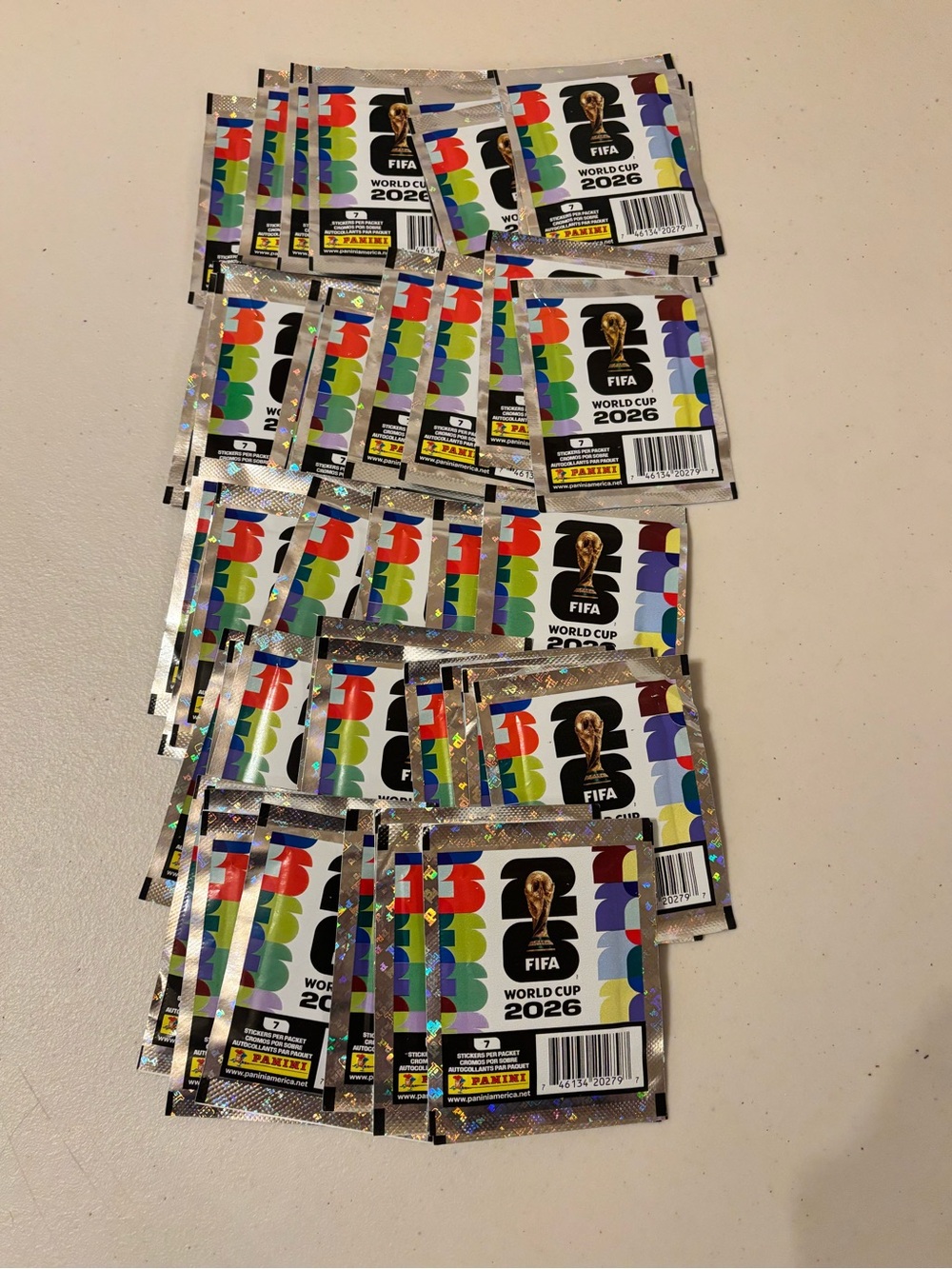Panini FIFA World Cup 2026 Collector Sticker Pack - Set of 50 New in package